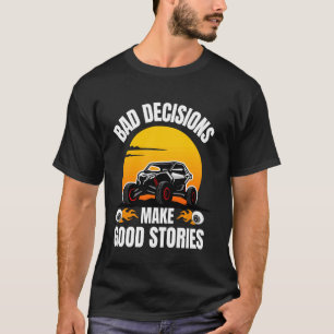 Camiseta SxS ATV Art Para Hombres Mujeres UTV Off Road Ridi