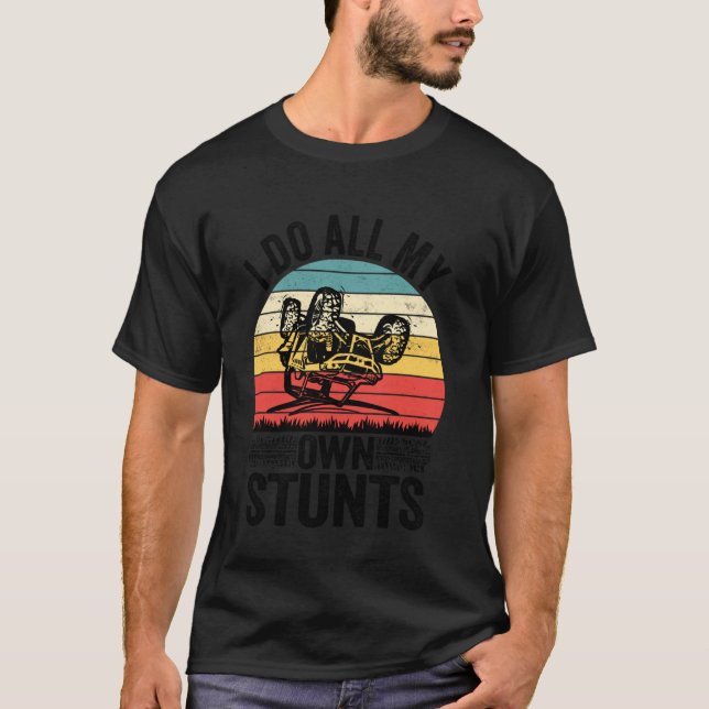 Camiseta SXS UTV Yo Hago Todas Mis Propias Piedras Aventura (Anverso)