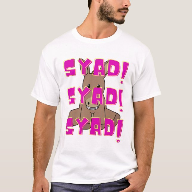 CAMISETA ¡SYAD! (Anverso)