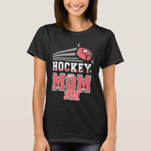 Camiseta Sybil Hockey Mom Con Mujeres Puck