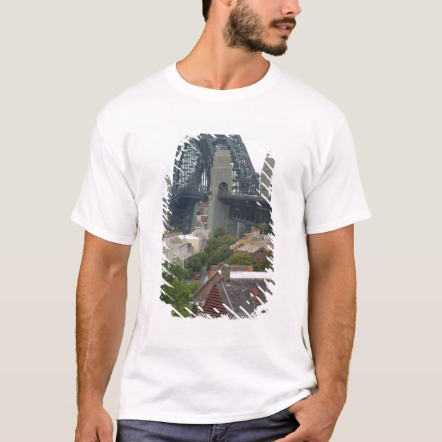 Camiseta Sydney, Australia. Puente del puerto. (Anverso)