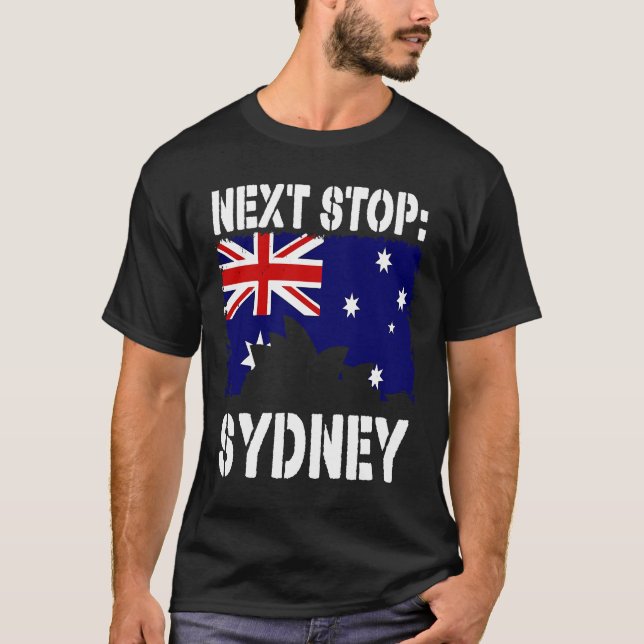 Camiseta Sydney Australia Vacation Trip Next Stop Vacay Sou (Anverso)
