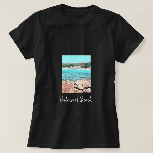 Camiseta Sydney Balmoral Beach retro Bathers Pavillion (Diseño del anverso)