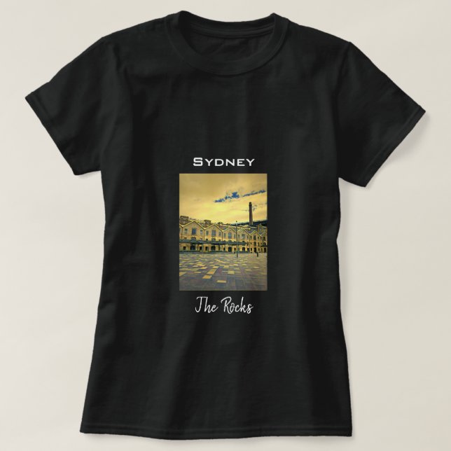 Camiseta Sydney Barangaroo viaje escénico (Diseño del anverso)
