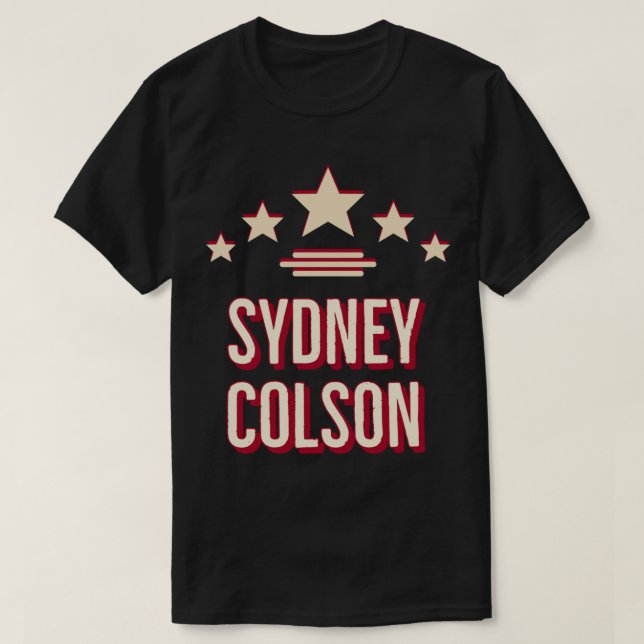 Camiseta Sydney colson las vegas (Diseño del anverso)