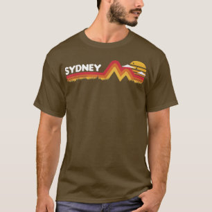 Camiseta Sydney Funny Retro Vintage Sunset Sydney 80 s 90 T