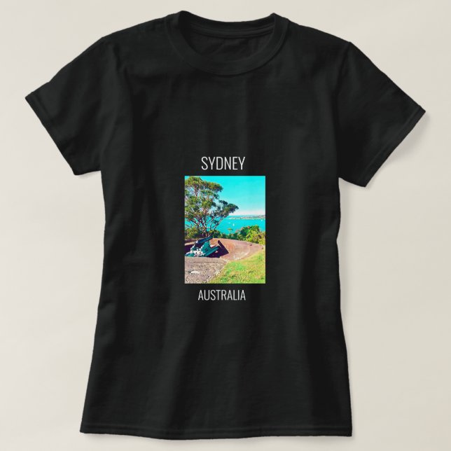 Camiseta Sydney Georges Head Mosman Australia (Diseño del anverso)