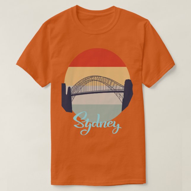 Camiseta Sydney Harbour Bridge 1 (Diseño del anverso)