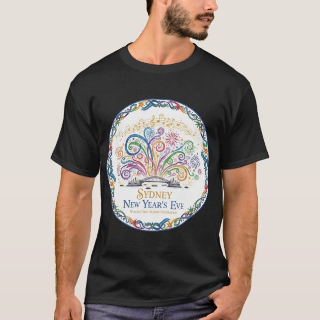 CAMISETA SYDNEY NEW YEARS EVE (Anverso)