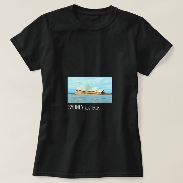 Camiseta Sydney Opera House (Diseño del anverso)