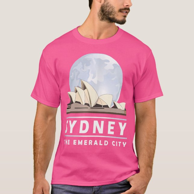 Camiseta Sydney Opera House Australia monumento conmemorati (Anverso)