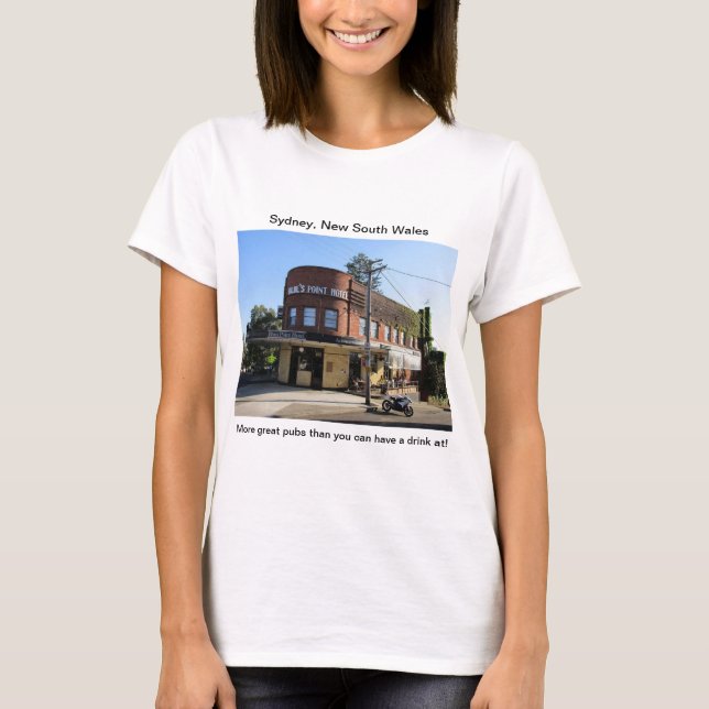 Camiseta Sydney Pubs: Hotel Blues Point T-Shirt (Anverso)