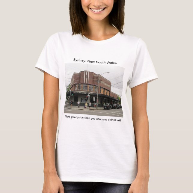 Camiseta Sydney Pubs: Hotel Golden Barley T-Shirt (Anverso)