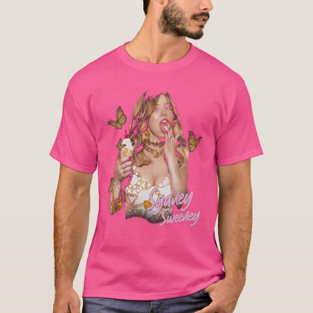 Camiseta Sydney Sweeney Butterfly Legacy (Anverso)