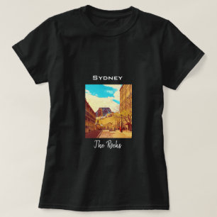 Camiseta Sydney The Rocks with harbour Bridge