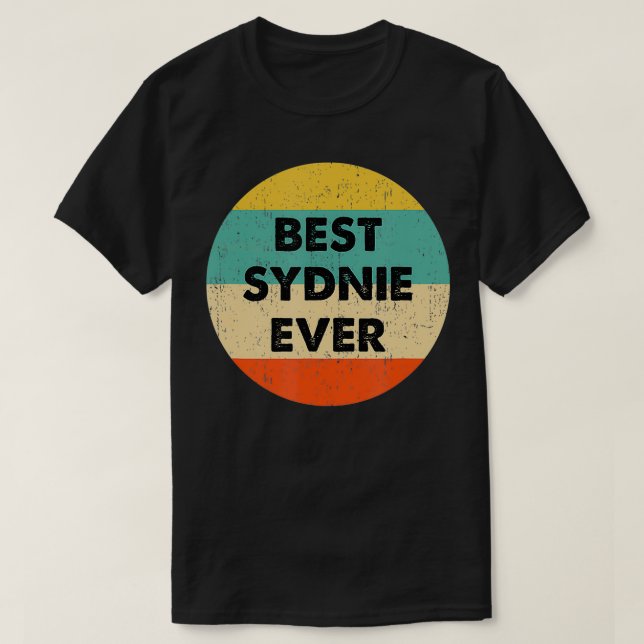 Camiseta Sydnie Name (Diseño del anverso)
