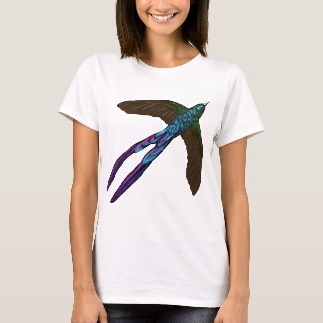 Camiseta Sylph de cola violeta (Anverso)