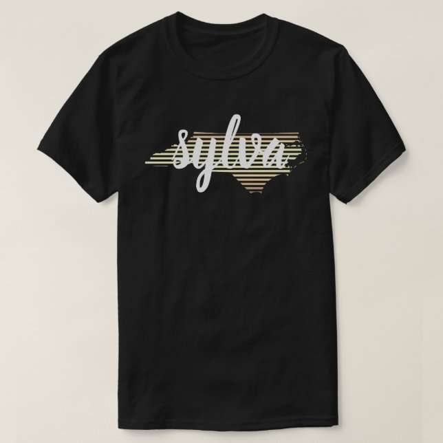 Camiseta sylva norcarolina chill fade (Diseño del anverso)