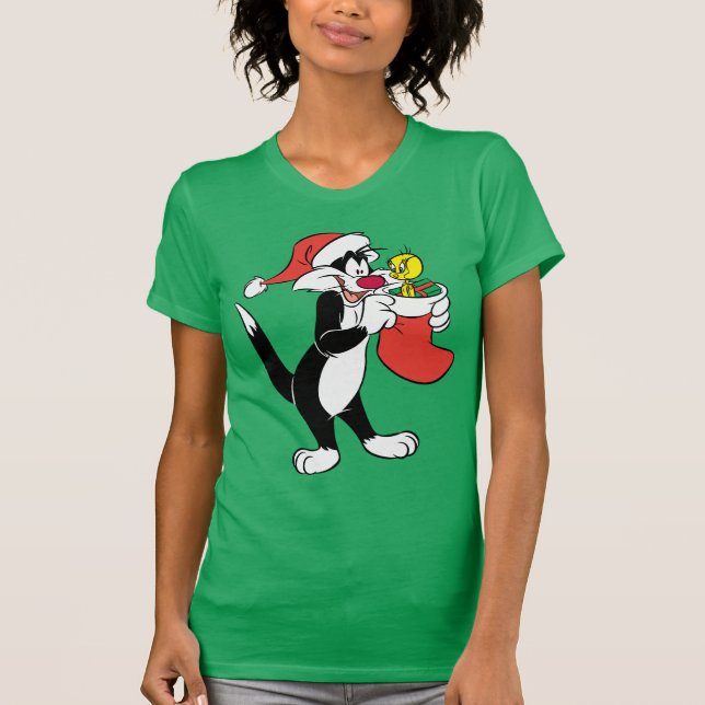 Camiseta SYLVESTER™ Cat con suspensión (Anverso)