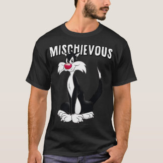 Camiseta Sylvester Mischievous Vintage Cat Retrait