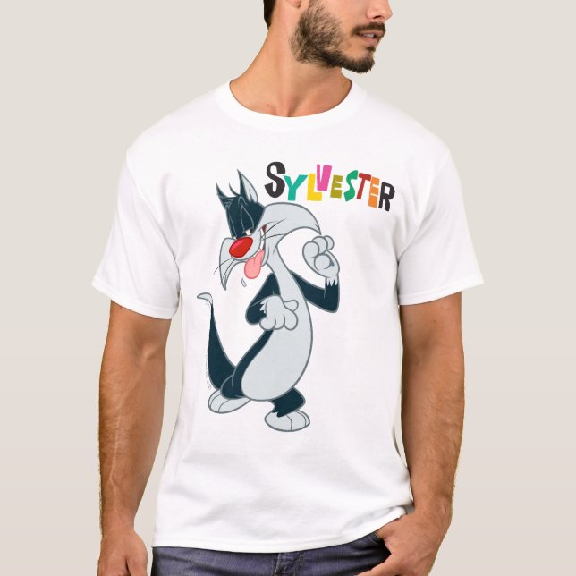Camiseta Sylvester Paw Up (Anverso)