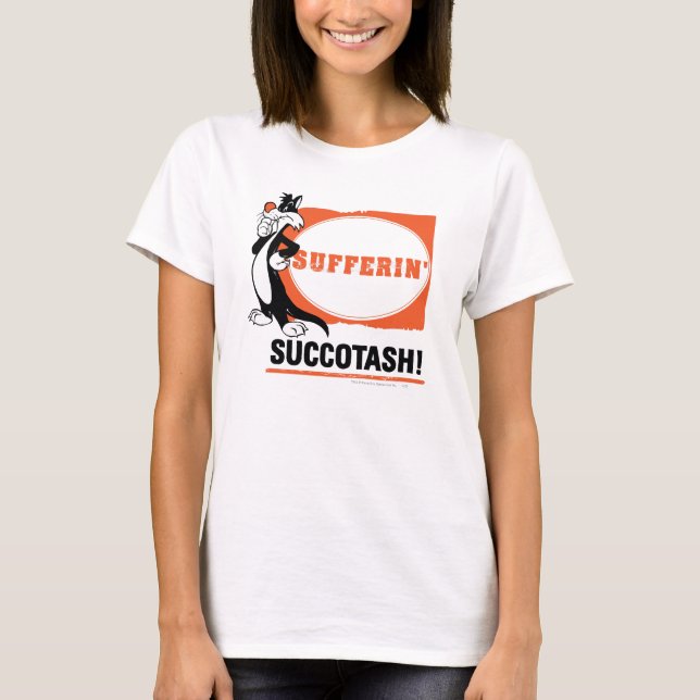 Camiseta SYLVESTER™ Sufferin' Succotash! (Anverso)
