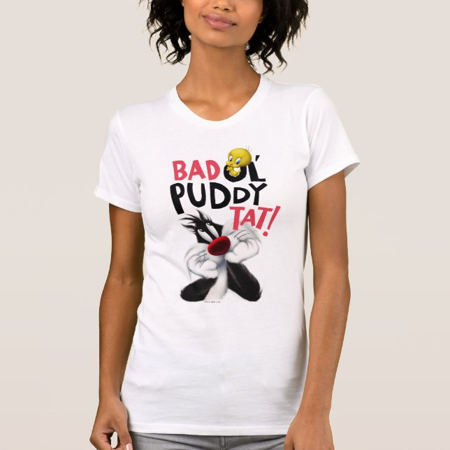 Camiseta SYLVESTER™ Y TWEETY™- Malvado Gatito (Anverso)
