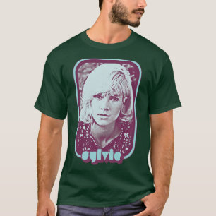 Camiseta Sylvie Vartan Francophile Retro Diseño estético