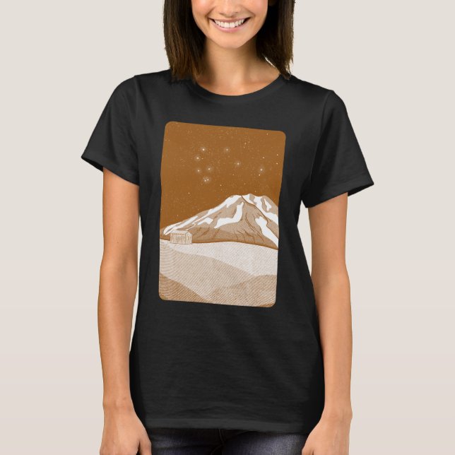 Camiseta Syme Hut Mount Taranaki (Anverso)