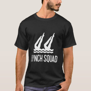 Camiseta Synch Squad Guay Team Design para Sync Swimmer