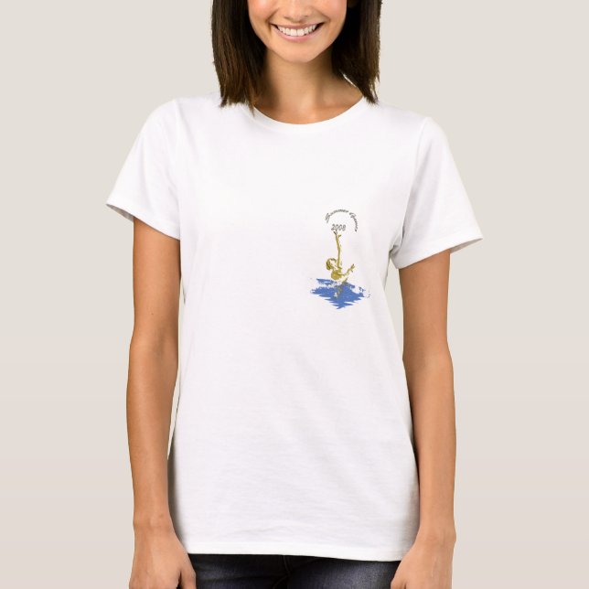 Camiseta Synchronized swimming (Anverso)
