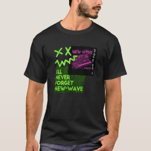 Camiseta Synth-pop Música-Nueva-Ola Dark-Wave 80s Sintetiza