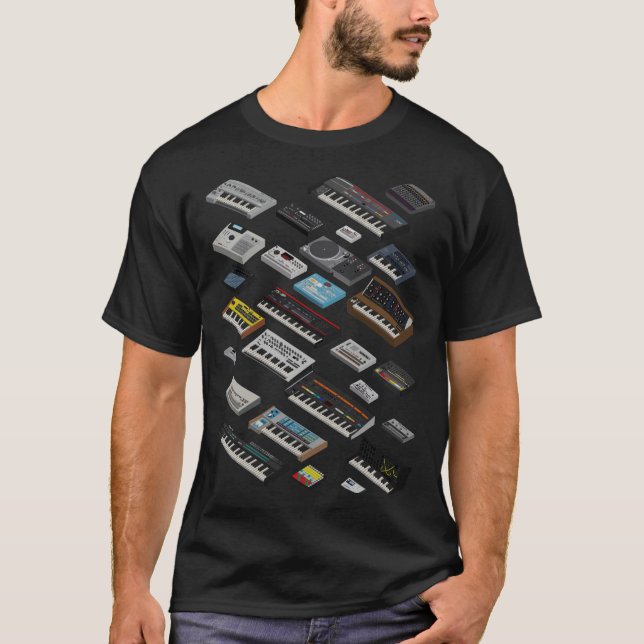 Camiseta Synthesizer Fan Collection Classic T-Shirt (Anverso)
