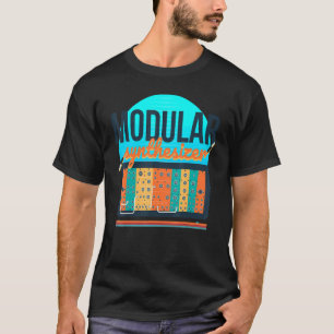 Camiseta Synthesizer modular Synthwave 80s Synth Synthesiz