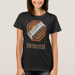 Camiseta Synthesizer Vintage Retro Classic Music Love