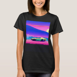 Camiseta Synthwave car outrun retrowave futuresynth