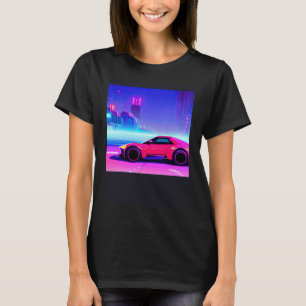 Camiseta Synthwave car outrun retrowave futuresynth