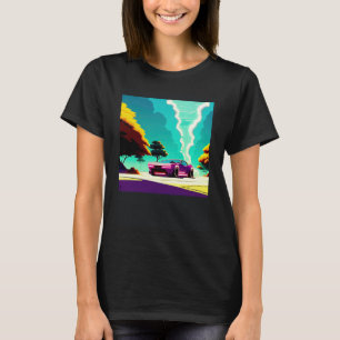 Camiseta Synthwave car outrun retrowave futuresynth