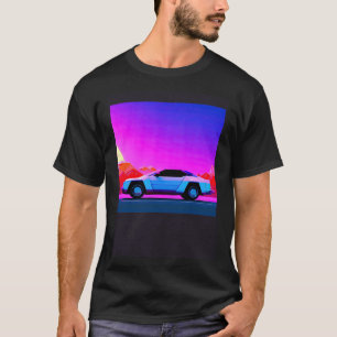 Camiseta Synthwave car outrun retrowave futuresynth