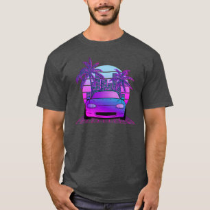 Camiseta Synthwave Miata NB