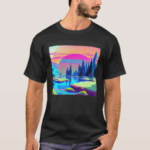 Camiseta Synthwave outrun retrowave futuresynth ciencia fic