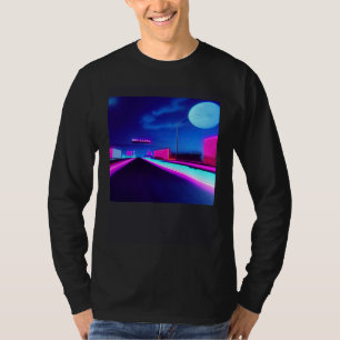 Camiseta Synthwave outrun retrowave futuresynth ciencia fic