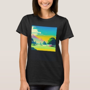 Camiseta Synthwave outrun retrowave futuresynth sci