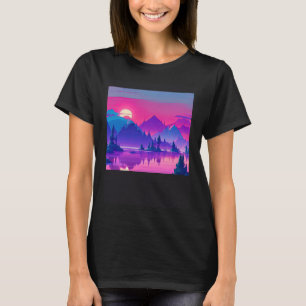 Camiseta Synthwave outrun retrowave futuresynth sci