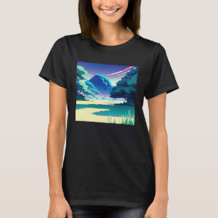 Camiseta Synthwave outrun retrowave futuresynth sci