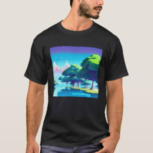 Camiseta Synthwave outrun retrowave futuresynth sci