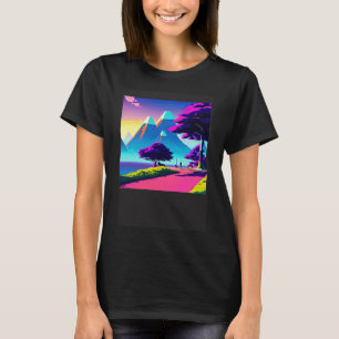 Camiseta Synthwave outrun retrowave futuresynth sci