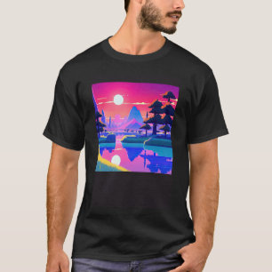 Camiseta Synthwave outrun retrowave futuresynth sci