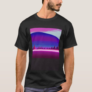 Camiseta Synthwave outrun retrowave futuresynth sci