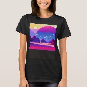 Camiseta Synthwave outrun retrowave futuresynth sci